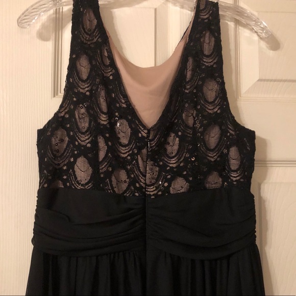 Black JH Evening A-line Dress US size 12 - Picture 6 of 15